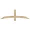 Ekena Millwork Bellingham Rough Sawn Timber Gable Bracket, Douglas Fir, 60"W x 20"H x 2"D x 4"F, 8/12 Pitch GBW060X20X0204BEL00RDF - alternate 1